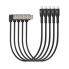 Kensington Charge &amp; Sync Cable, Universal Tablet, USB To Lightning - 5 Pack
